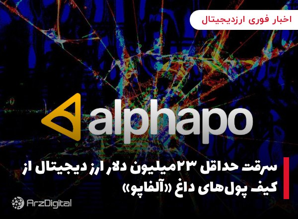سرقت حداقل ۲۳میلیون دلار ارز دیجیتال از کیف پول‌های داغ «آلفاپو»