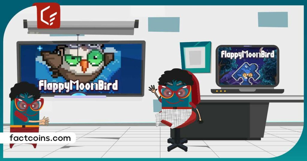 بازی Flappymoonbird چیست ؟ کسب درآمد از بازی رایگان