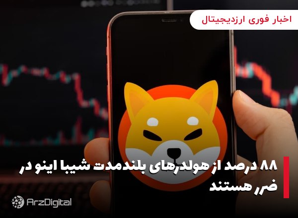 ۸۸ درصد از هولدرهای بلندمدت شیبا اینو در ضرر هستند