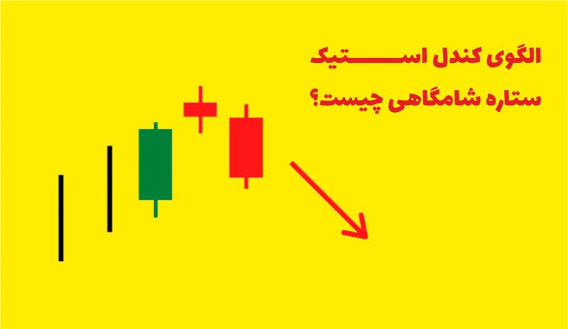 الگوی کندل استیک ستاره شامگاهی چیست و چگونه از آن سیگنال فروش بگیریم؟