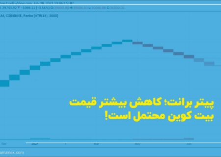 پیتر برانت تحلیلگر معروف با انتشار نمودار رنکو از بیت‌کوین نشان می‌دهد که علی رغم صعود اخیر، ریزش بیشتر در راه است.