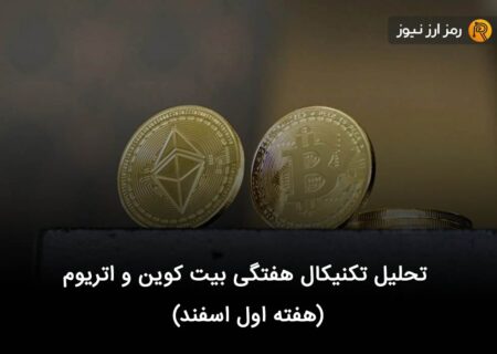تحلیل تکنیکال هفتگی بیت کوین و اتریوم (هفته اول اسفند)