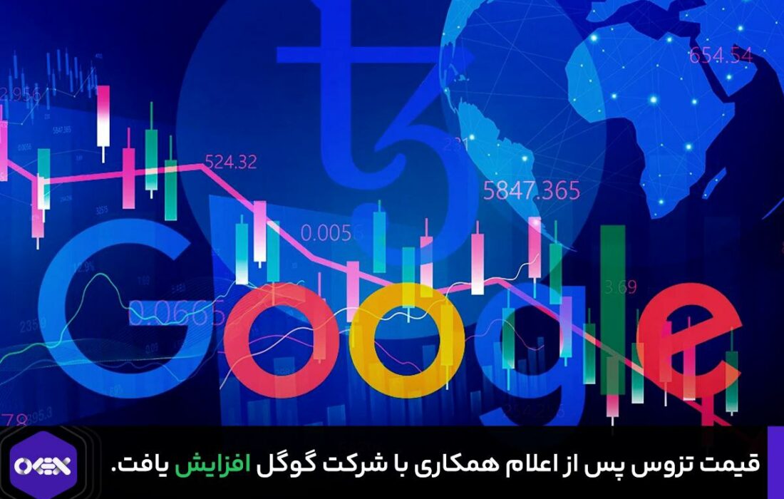 قیمت تزوس پس از اعلام همکاری با شرکت گوگل افزایش یافت.
