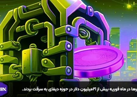 هکرها در ماه فوریه بیش از ۲۱میلیون دلار در حوزه دیفای به سرقت بردند.