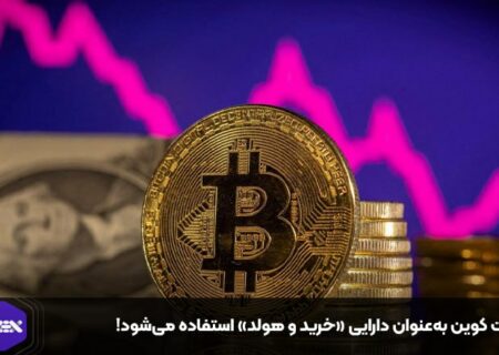 بیت کوین به‌عنوان دارایی «خرید و هولد» استفاده می‌شود!