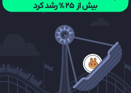 پنک سواپ در در ۲۴ ساعت گذشته رشد ۲۵ درصدی را تجربه کرد.