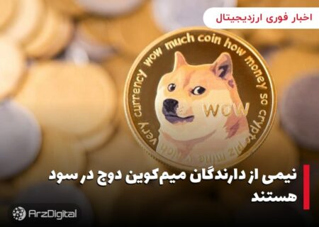 نیمی از دارندگان میم‌کوین دوج در سود هستند