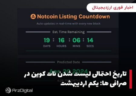 تاریخ احتمالی لیست شدن نات کوین در صرافی‌ ها: یکم اردیبهشت