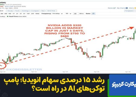 تاثیر رشد ۱۵ درصدی ارزش سهام انویدیا