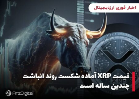 قیمت XRP آماده شکست روند انباشت چندین ساله است