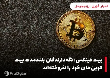 بیت فینکس: نگه‌دارندگان بلندمدت بیت کوین‌های خود را نفروخته‌اند