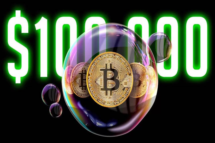 مدل Power-law بیت کوین قیمت ۱۰۰ هزار دلاری را پیش از ژانویه ۲۰۲۵ پیش‌بینی می‌ کند