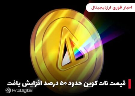 قیمت نات کوین حدود ۵۰ درصد افزایش یافت