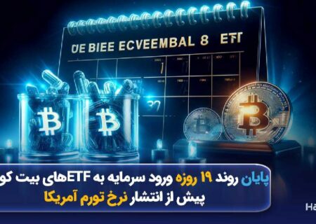 پایان روند ۱۹روزه جذب سرمایه ETFهای بیت کوین پیش از اعلام نرخ تورم آمریکا