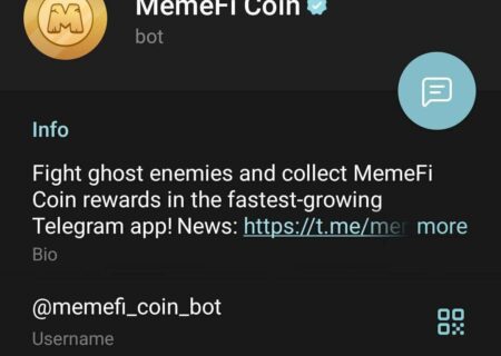ارز MemeFi تیک آبی گرفت