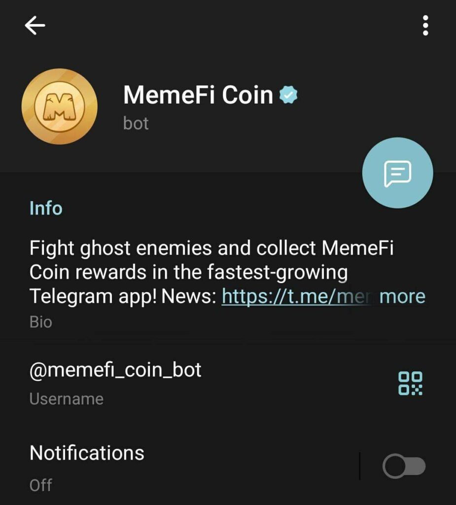 ارز MemeFi تیک آبی گرفت