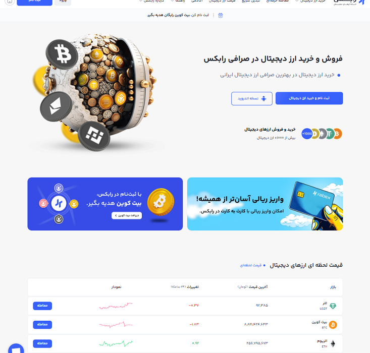 بررسی اعتبار صرافی ارز دیجیتال رابکس؛ آیا امن است؟