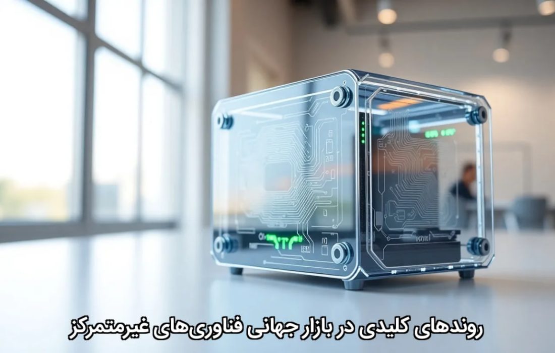 روندهای کلیدی در بازار جهانی فناوری‌های غیرمتمرکز