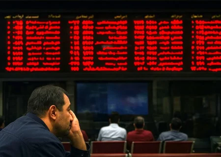 افت ۸ هزار واحدی شاخص کل بورس در ۲۰ آبان + نقشه بازار