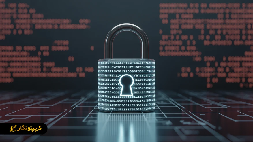 امنیت در متامسک: ۱۰ نکته ای که هر کاربری باید بداند قفل دیجیتالی پوشیده از کد برای اهمیت انتخاب رمز عبور قوی جهت تامین امنیت در متامسک