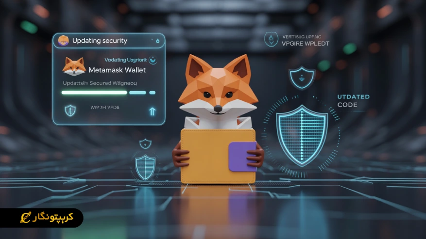 امنیت در متامسک: ۱۰ نکته ای که هر کاربری باید بداند بروزرسانی مداوم کیف پول متامسک