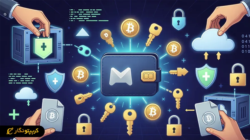 امنیت در متامسک: ۱۰ نکته ای که هر کاربری باید بداند پشتیبان گیری، کلیدها و گاوصندوق ها برای حفظ امنیت