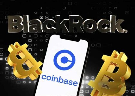انتقال ۱۲۵ میلیون دلار بیت‌ کوین توسط بلک‌راک به صرافی کوین بیس