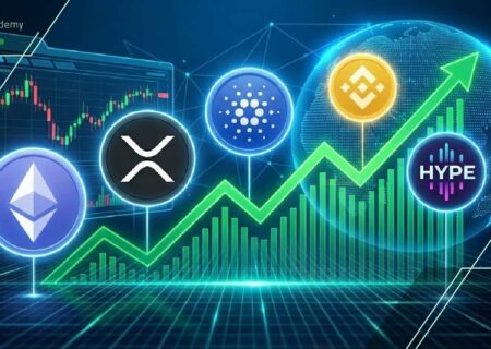 تحلیل ۵ آلت کوین برتر بازار: اتریوم، ریپل، کاردانو، بایننس و هایپ