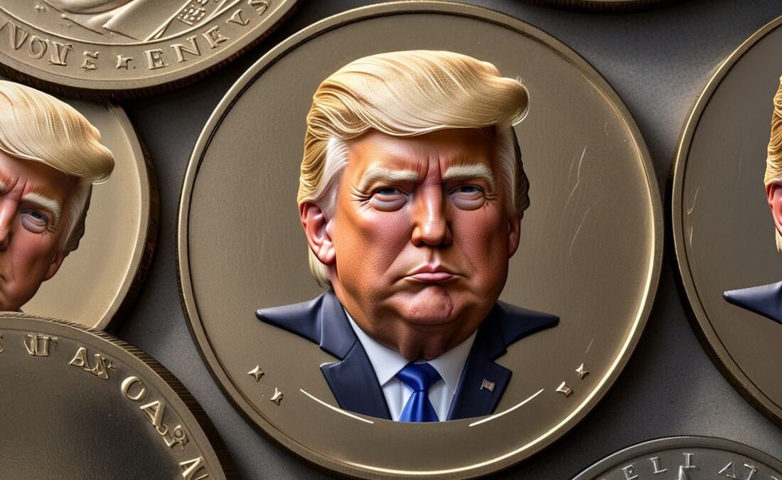 سقوط ۲۱ درصدی میم کوین ترامپ در هفته اخیر