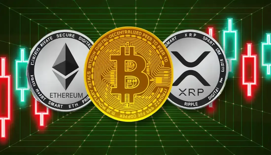 فروش گسترده بیت کوین، اتریوم و ریپل توسط بازیگران بزرگ بازار