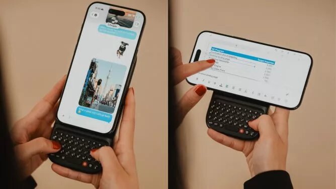 آخرین تلاش‌ها برای احیای بلک‌بری/ Clicks Communicator با کیبورد فیزیکی معرفی شد