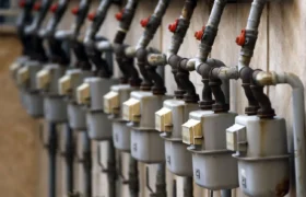 مصرف ۷۵ درصد گاز تولیدی کشور در بخش خانگی و تجاری