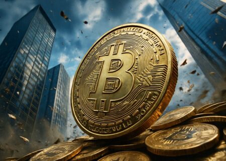 کاهش قیمت بیت کوین هم‌زمان با رشد بازارهای سنتی