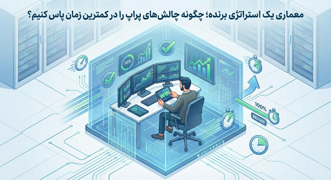 خرید حساب چالش پراپ کریپتو | شروع از 17$ در پراپ وین ریت؛ بررسی واقعی ارزش ریسک معماری یک استراتژی برنده؛ چگونه چالشهای پراپ را در کمترین زمان پاس کنیم؟